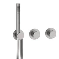 Edelstahl gebürstet