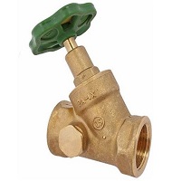 Vanne à siège incliné