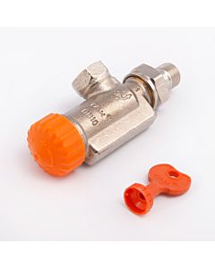 corps de vanne thermostatique Heimeier 3910-01.000 Axial, DN 10, avec contrôle automatique du débit