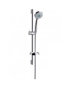 hansgrohe Croma 100 Multi 3jet Brauseset 27775000 chrom, mit 65 cm Brausestange Unica C