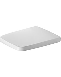 Duravit PuraVida WC seat 0069190000 white, stainless steel hinges, with automatic lowering