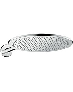 Axor ShowerSolutions Kopfbrause 1jet 26034820 Brushed Nickel, 350mm, mit Brausearm, rund