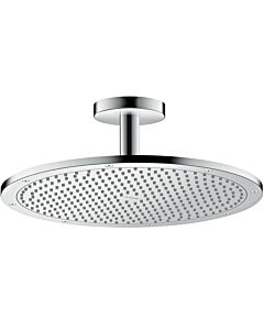 Axor ShowerSolutions overhead shower 1jet 26035820 brushed nickel, 350mm, with ceiling connection, round
