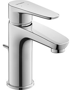 Duravit B.1 S Waschtischarmatur B11010001010 chrom, mit Ablaufgarnitur, Ausladung 101mm