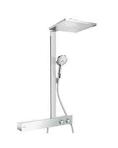 Hansgrohe Raindance E 300 Showerpipe 27364000 600 ST, chromé , 1jet, avec thermostat, EcoSmart 9l/m