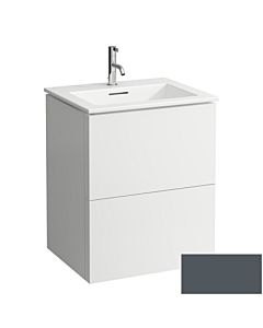Laufen Kartell Waschtisch-Set 8603336421041 mit Waschtischunterbau, 60x50x72,6cm, schiefergrau