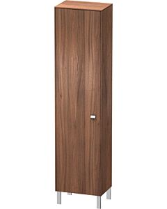 Duravit Brioso Hochschrank Individual 133-201cm BR1342L1079, Nussbaum Natur/Chrom, Tür links