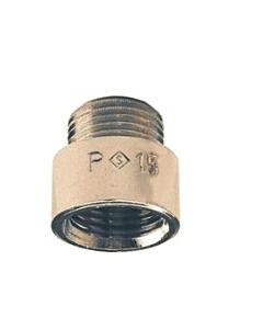 Aalberts tap extension 0005010 chrome-plated brass DN 10 x 10 mm