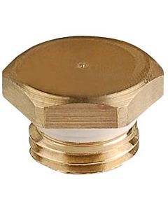 Aalberts SEPP DIN base plug 0022828 DN 8 x R 2000 /4, self-sealing, brass