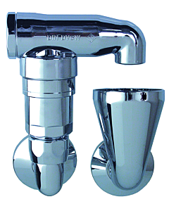 Aalberts SEPP Safe pipe aerator 0006061 DN 15 - G 2000 /2a x G 3/4a, 2000 -fold, chrome-plated brass