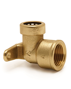 AIPS Wandscheibe VSH Tectite TT15 15 mm x Rp 1/2, Messing, EPDM O-Ring, unlösbar