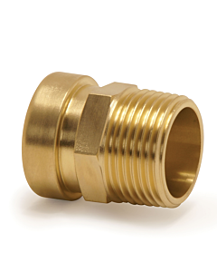 Mamelon de transition AIPS VSH Tectite TT3 22 mm x R 3/4, laiton, non détachable