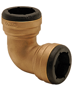 Aalberts VSH Tectite angle 4750108 42 mm, gunmetal, up to 28 mm, 90 degrees, inside/inside, detachable