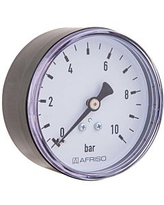 Afriso tube de bourdon 63539 G 2000 / 4 B, 10 bar, boîtier d = 63mm