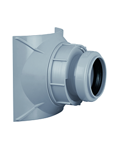 branchement à vis Airfit 29040AZ DN 90 x 40, gris, en polypropylène