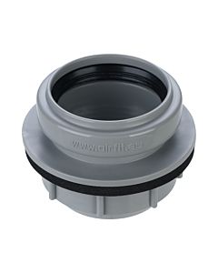 Airfit Socle à vis 50000AM DN 50, gris, pour couvercle de nettoyage en plastique