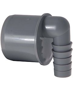 angle de tuyau Airfit 50010SW DN 50 x Ø 18-21,7 mm, transition du tuyau au tuyau de vidange