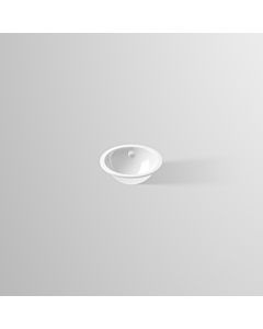Alape EBK325 Einbauwaschtisch 2000200000 Ø 32,5 cm, weiß, ohne Hahnloch, mit Überlauf