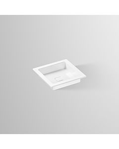 Alape EB.Q450 Einbau-Waschtisch 2302000000 450 x 450 mm, weiß, ohne Hahnloch und Überlauf