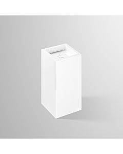 Lavabo sur colonne Alape RX450QS 4805000000 455 x 507 mm, blanc, sans trou de robinetterie ni trop-plein