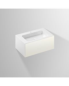 Alape Plan de toilette WP.Folio1 5155814000 80,4 x 50 cm, avec percement, sans trop-plein
