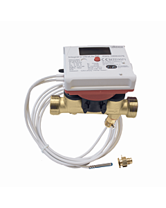 Raccord à vis pour compteur de chaleur Allmess Integral-V UltraLite 566823001706HA HA, qp 2.5, TF5.2, DN 20