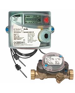 Compteur de chaleur compact à ultrasons Allmess CF Echo II 612671005065 6-260 -D, qp 6, DN 32, 260 mm, G 2000 2000 / 2