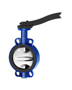 ARI Zesa intermediate flange flap 2201200801911 DN 80 , with locking lever, stainless steel disc, EPDM seal