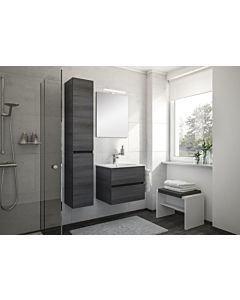 Artiqua Serie 827 Bathroom furniture -Set with mirror cabinet 80 cm BLOCK-827-81-1C Vanity unit with base cabinet, castello oak