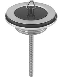 ASW Universal Stopfenventil 11/4" 100016 Messing vernickelt, Schraube 80mm