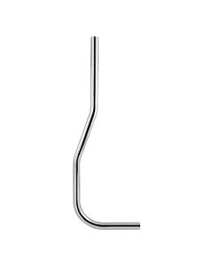 ASW Spülrohr für Druckspüler 102270 stark gekröpft 28mm, verchromt