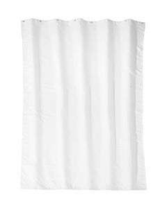 ASW Brausevorhang 124128 Textil weiß, Breite 3450 mm/Höhe 2000 mm/23 Ösen