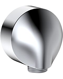 AqvaZone AqvaShower Wandanschlussbogen 005538150 1/2 Zoll AG x 1/2 Zoll AG, eigensicher, verchromt