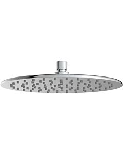 AqvaZone AqvaShower shower head 035508850 250 Ø x 6 mm, 1/2 inch internal thread, swiveling, polished stainless steel