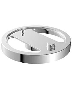 AqvaZone AqvaShower base plates 035588850 7 mm, for shower rail 900 and 1100 mm, chrome