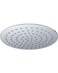 Pommeau de douche AqvaZone AqvaShower 035508750, 250 x 250 x 2 mm, rond, filetage intérieur 1/2 pouce, pivotant, acier inoxydable poli