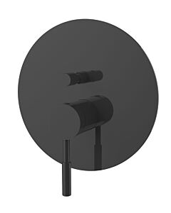 AqvaZone AqvaDesign pre-assembled set 024666702 matt black, bath mixer