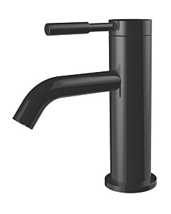 Robinet de lavabo AqvaZone AqvaDesign 024750702 noir mat, rond