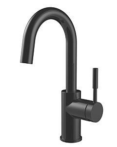 AqvaZone AqvaDesign washbasin tap 024759702 matte black, side lever