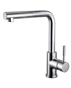 AqvaZone AqvaKitchen Spültischarmatur 082159750 chrom, mit Geschirrbrause