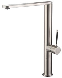 Robinet d&#39;évier de cuisine AqvaZone AqvaKitchen 083157750 en acier inoxydable brossé