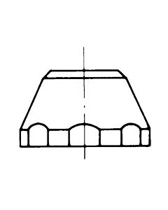 Benkiser Kappe 8001028 chrom, Ersatzteil