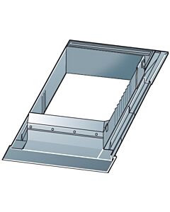 Bertrams Camino-fix chimney surround 02KEV titanium zinc, adjustable