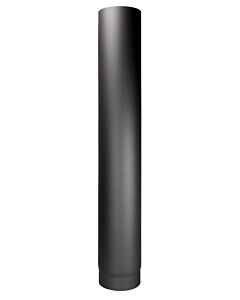 Bertrams exhaust pipe 05RL1000-150T 1000 mm, Ø 150 x 2 mm, cylindrical, with door, black