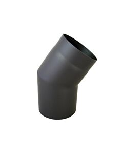 Bertrams Bogen 07SB33-150 33°, 2-part, Ø 150 x 2 mm, fixed, without door, cast grey