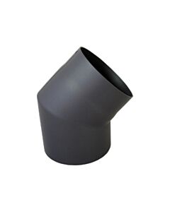 Bertrams bend 07SB45-200 45°, 2-part, Ø 200 x 2 mm, fixed, without door, cast grey