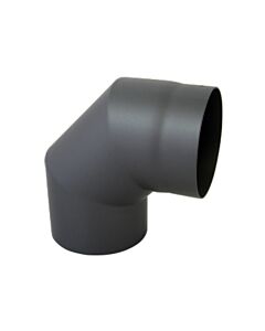 Bertrams bend 07SB90-160 90°, 3-part, Ø 160 x 2 mm, fixed, without door, cast grey