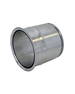 Bertrams Alu Wandfutter 14WFD100-A Ø 100 x 0,7 mm, doppelt