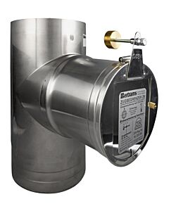 Limiteur de tirage Bertrams 16ZBT-VA180 Ø 180 mm, en pièce en T