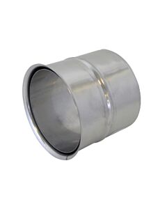 Bertrams VLE-Plus Wandfutter 19WFD110M Ø 110 x 0,6 mm, doppelt, Edelstahl 1.4301